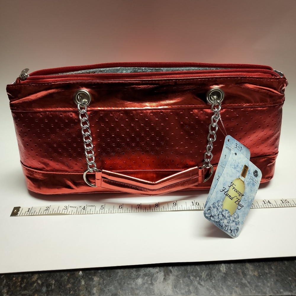 Wild Eye Designs Freezer Hand Bag, Red, NWT